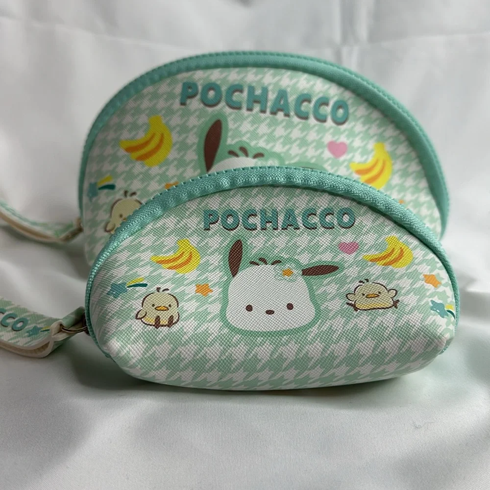 Pochacco Two-Piece Set Sanrio Japanese Cute Cosmetic Bag Storage Bag - Picture 5 of 14